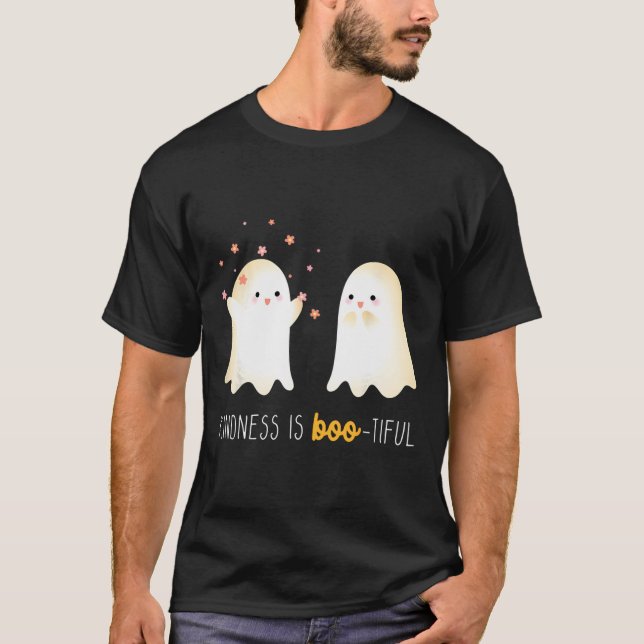 Camiseta O professor Boo Tiful Ghost Halloween (Frente)