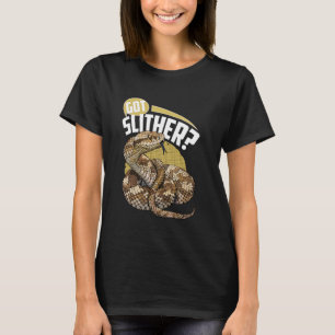 Camiseta O professor de biologia do Lover de Cobra de Slith