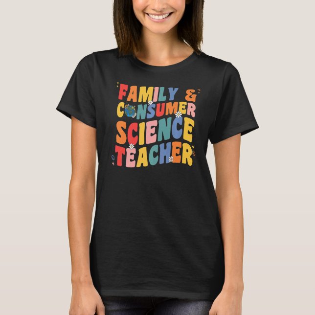 Camiseta O Professor De Ciências Familiares E De Consumo Gr (Frente)