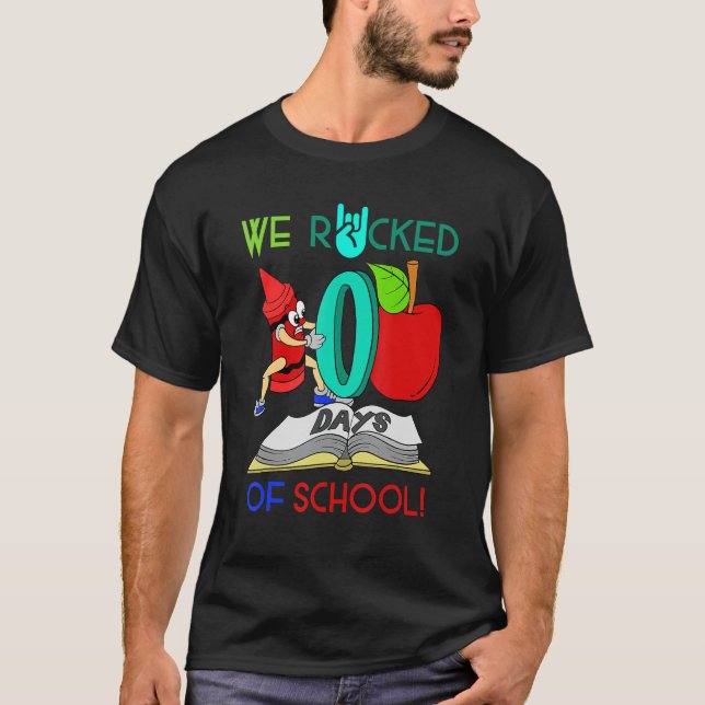 Camiseta O Professor De Ensino Deu-Nos Um Presente De 100 D (Frente)