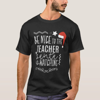 Camiseta O Professor De Xmas Que Se Deu Bem Aos Papais noei