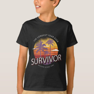 Camiseta O Professor do Ano Letivo Mais Longo Sobrevivente 