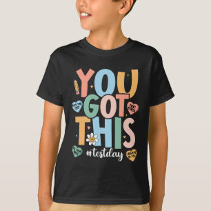 Camiseta O Professor do Dia de Teste Motivacional que você
