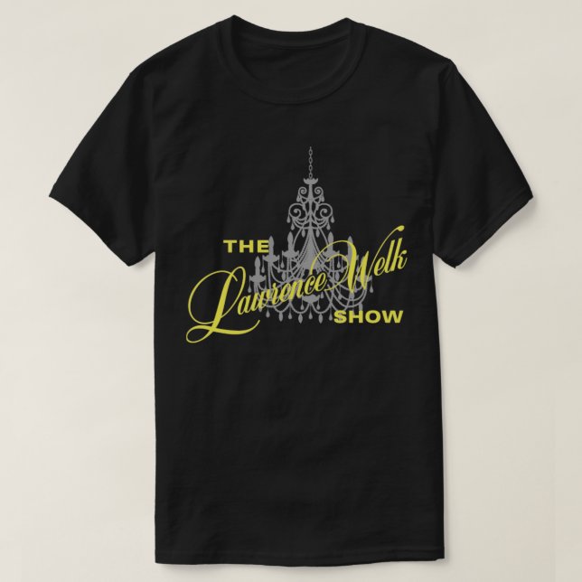 Camiseta O programa Lawrence Welk (Frente do Design)