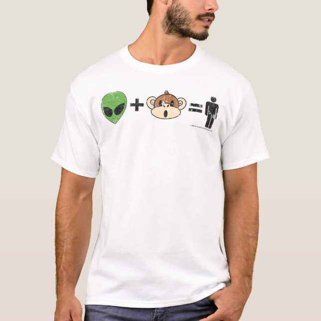 Camiseta O projeto Freewill terrestre (Frente)