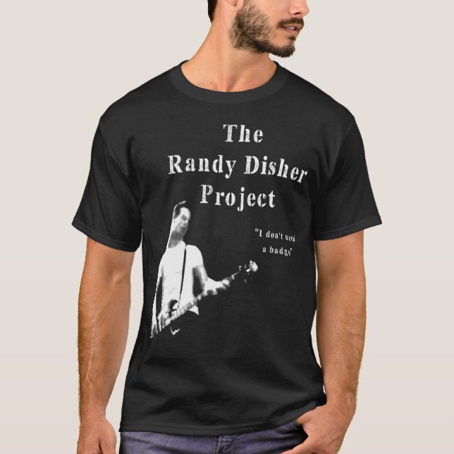 Camiseta O projeto Randy Disher (1) (Frente)