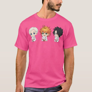 Camiseta O Prometido Chibis Neverland