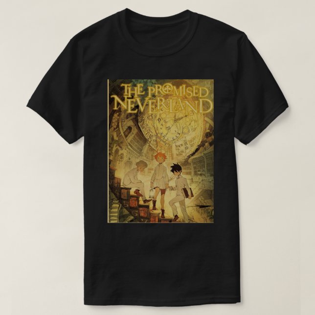 Camiseta O Prometido Neverland 3 (Frente do Design)