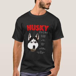Camiseta O Proprietário De Um Husky Siberiano