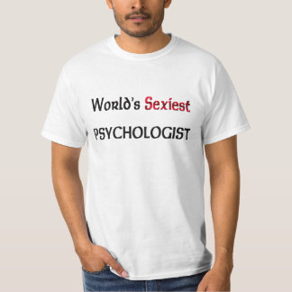Camiseta O psicólogo o mais "sexy" do mundo