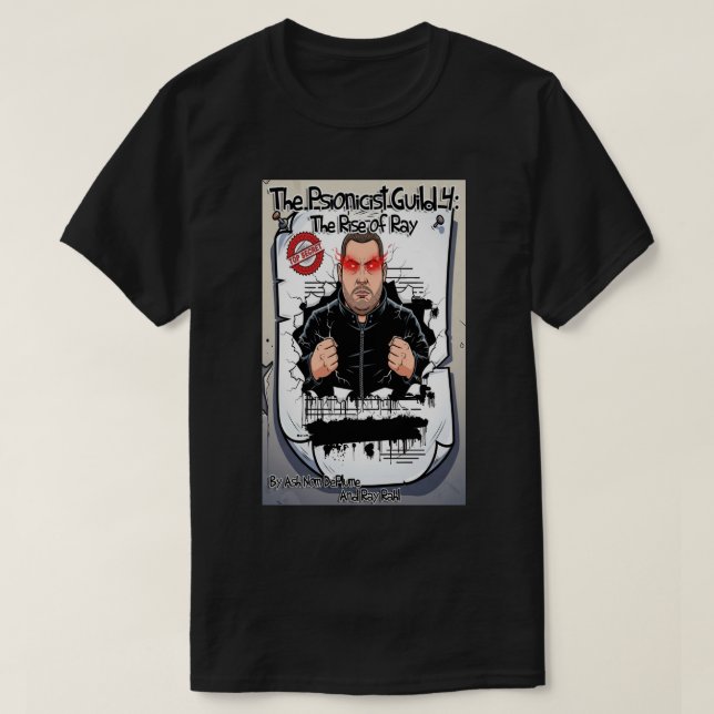 Camiseta O Psionicist Guild 4 Escuro (Frente do Design)