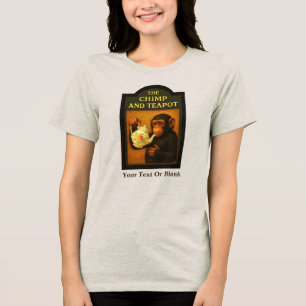 Camiseta O Pub Chimp E Bule