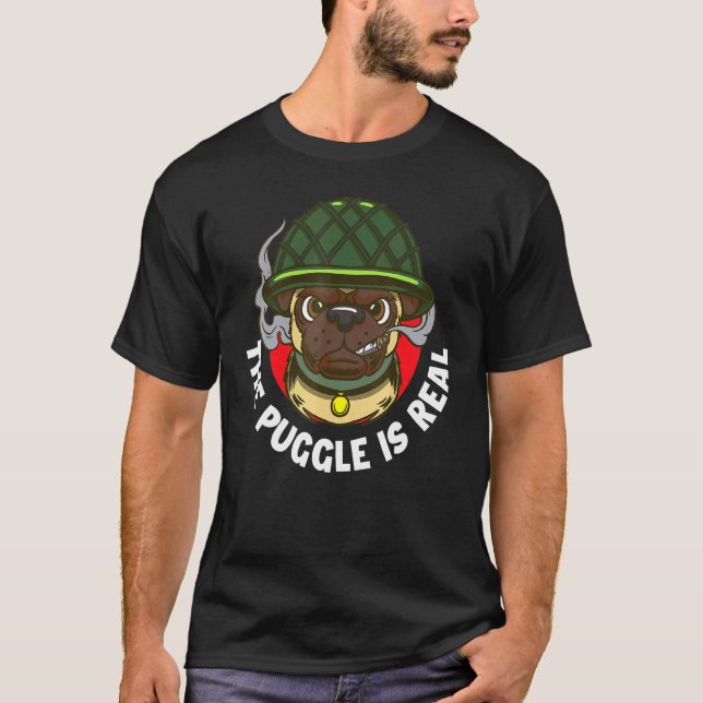Camiseta O Puggle É Real (Frente)