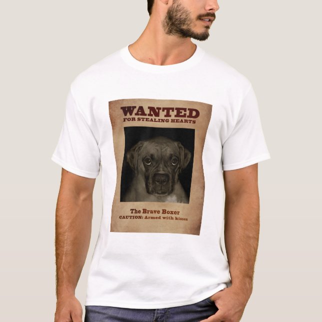 Camiseta O pugilista bravo (Frente)