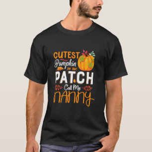 Camiseta O Pumpkin Mais Corajoso No Patch Me Chame De Babá