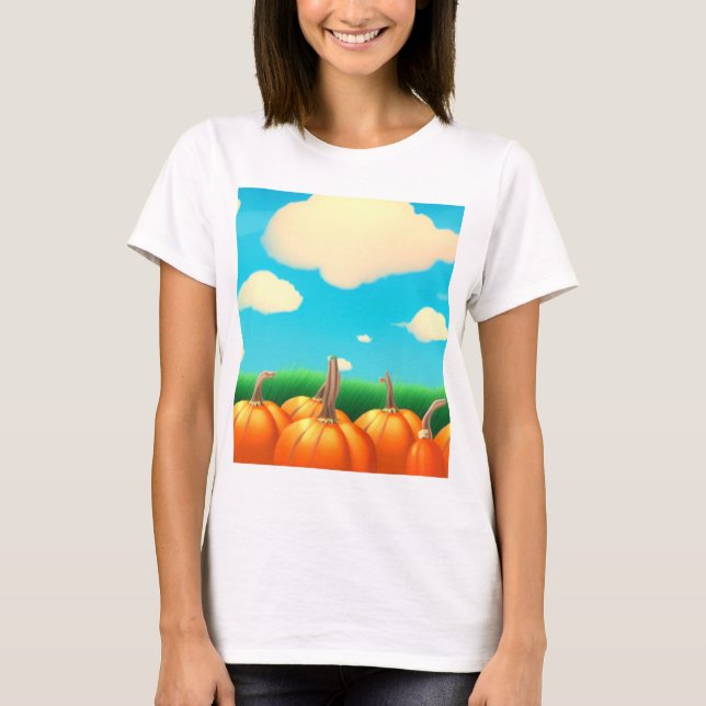 Camiseta O Pumpkin Patch (Frente)