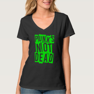 Camiseta O Punk Não Está Morto Punk Rock Vintage O Punk N