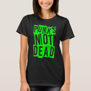 Camiseta O Punk Não Está Morto Punk Rock Vintage O Punk N