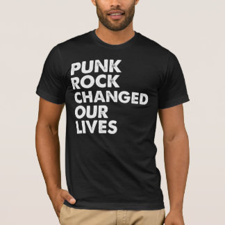 Camiseta O punk rock mudou nossas vidas