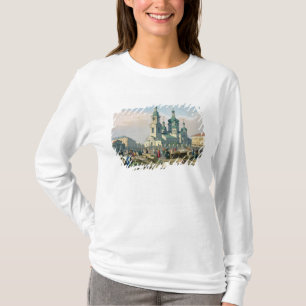 Camiseta O quadrado do feno em St Petersburg, c.1840