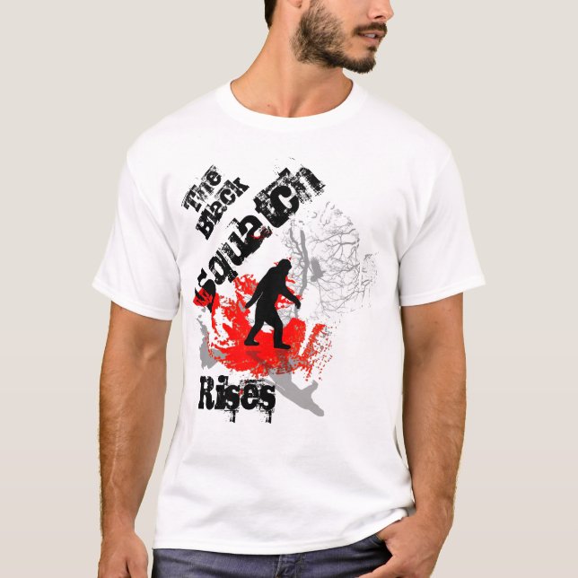 Camiseta O Quadrado Negro Sobe (Frente)