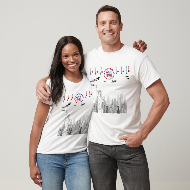 Camiseta O quarto brilho branco (Unissex)