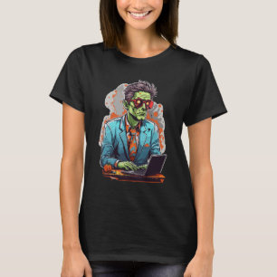 Camiseta O quarto do Zombie Halloween