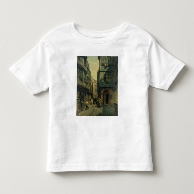 Camiseta O quarto judaico em Francoforte, 1883 (Frente)