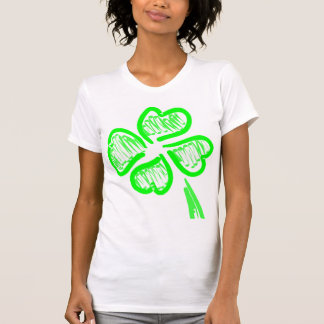 Camiseta O Quatro Folha de São Patrick.