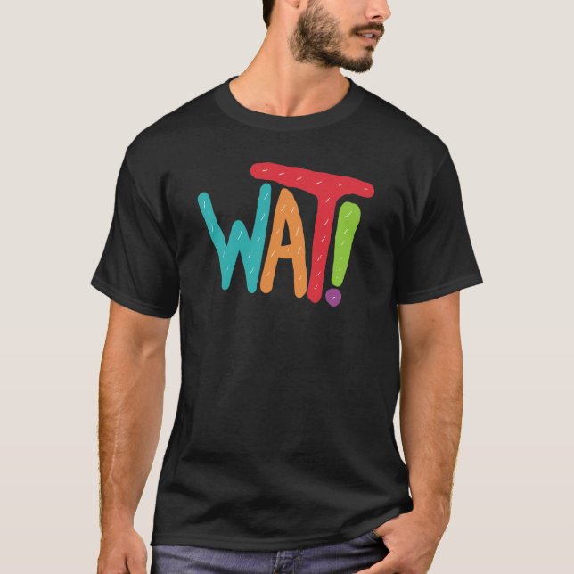 Camiseta O quê? (Frente)