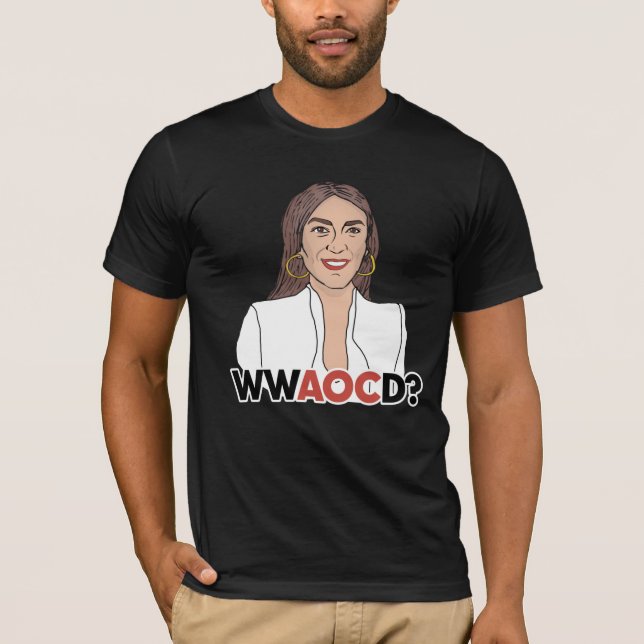 Camiseta O que a AOC faria? (Frente)