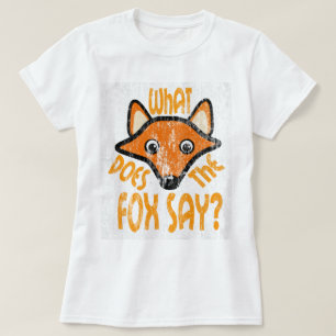 Camiseta O que a raposa diz DS