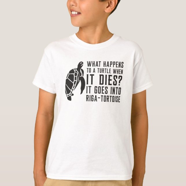 Camiseta O Que Acontece Com Um Presente No Mar De Tartaruga (Frente)