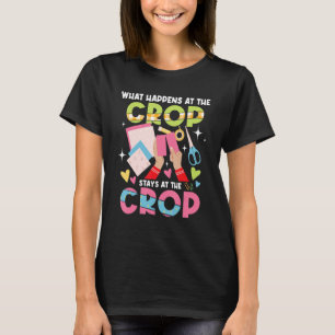 Camiseta O Que Acontece Na Cultura - Scrapbooking