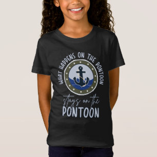 Camiseta O que acontece no pontão fica no pontão