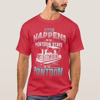 Camiseta O que acontece no Pontão fica no Pontão vinta