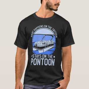 Camiseta O Que Acontece No Pontoon Fica No Pontoon 2