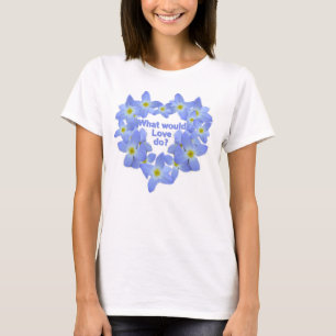 Camiseta O que adoraria fazer Bluets