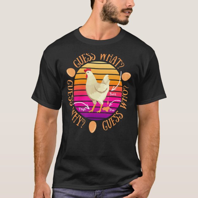 Camiseta O Que Bunda de Frango Fezes Coxa (Frente)