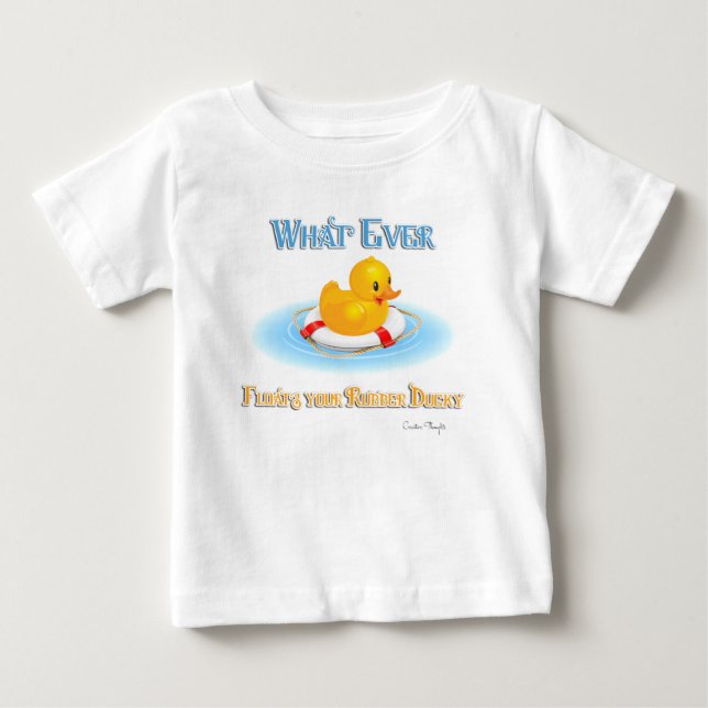 Camiseta O Que Disparar Sua Borracha Ducky (Frente)