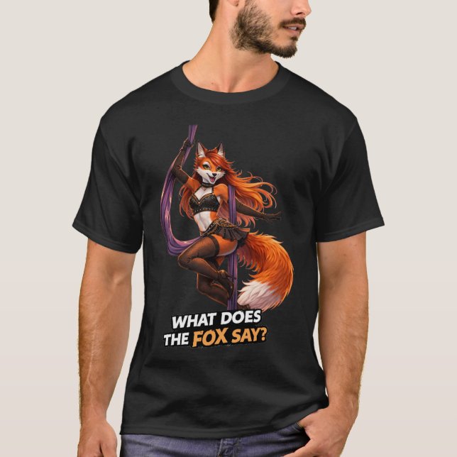 Camiseta O Que Diz a Raposa? (Frente)