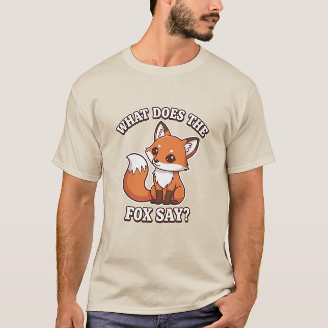 Camiseta O Que Diz a Raposa? (Frente)