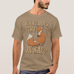 Camiseta O Que Diz a Raposa?