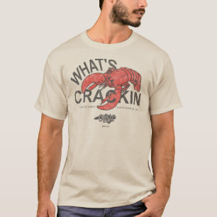 Camiseta O que é a lagosta crackin Outer Banks NC OBX Vinta