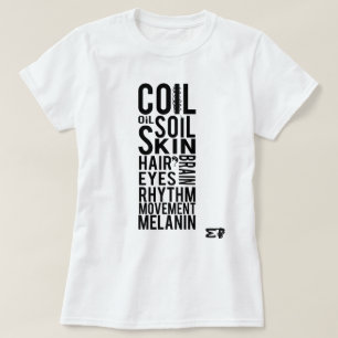 Camiseta O que é a Melanina Expressiva