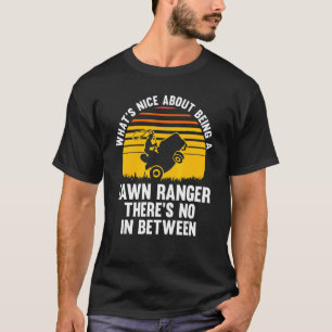 Camiseta o que é bom em ser um cortador de relva do guarda-