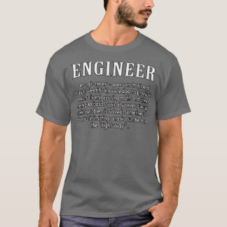 Camiseta O que é Definição de Engenheiro para o Engenheiro