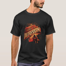 Camiseta O Que É Depressão? - Calor Mental Provocador Do Pe