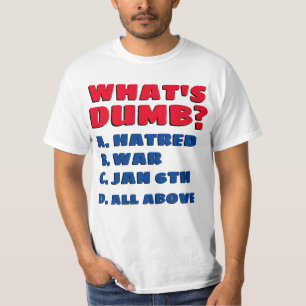 CAMISETA O QUE É DUMB