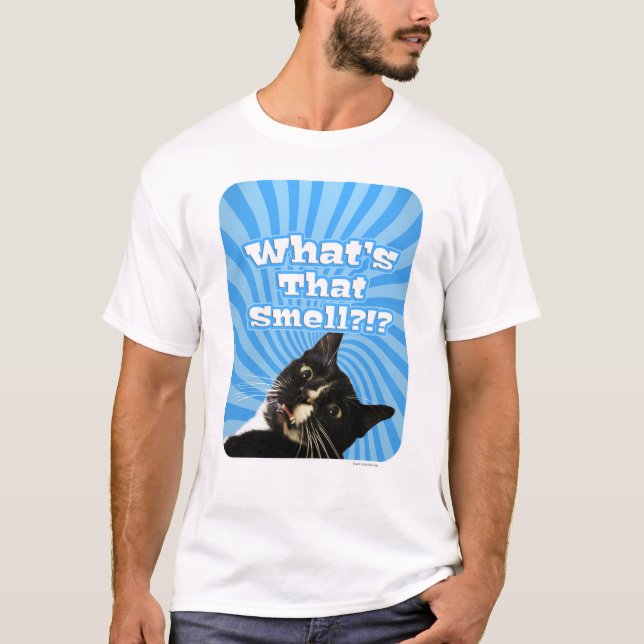 Camiseta O Que É Essa Foto De Gato Engraçado? (Frente)